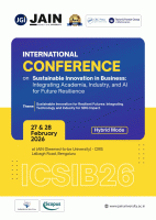 International Conference on Sustainable innovation in Business: integrating academia, industry, and ai for Future Resilience 2026